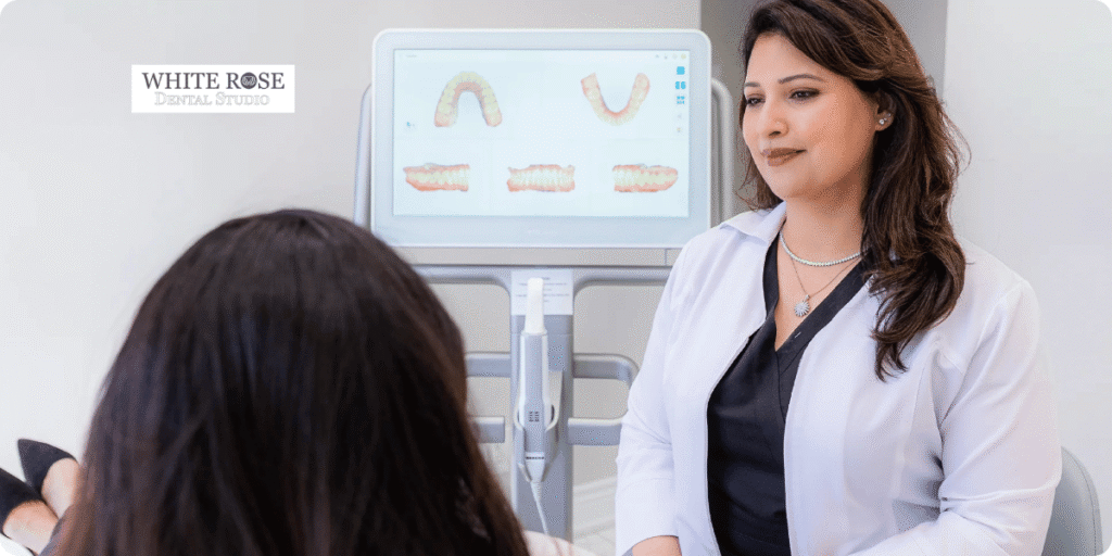 White Rose Dental Studio dentist near Appleby Line in Burlington Ontario